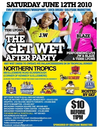 The Get Wet Boatride After Party feat JW & Blaze and Terri Lyons